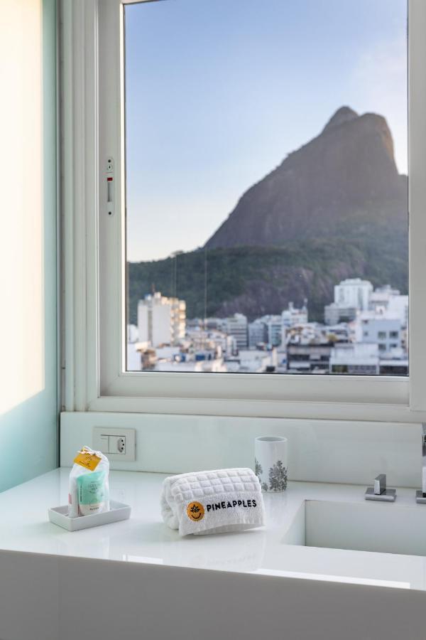Belo No Leblon - Vista Para Morro 2 Irmaos - Guc6 Zn1 Rio de Janeiro Ngoại thất bức ảnh