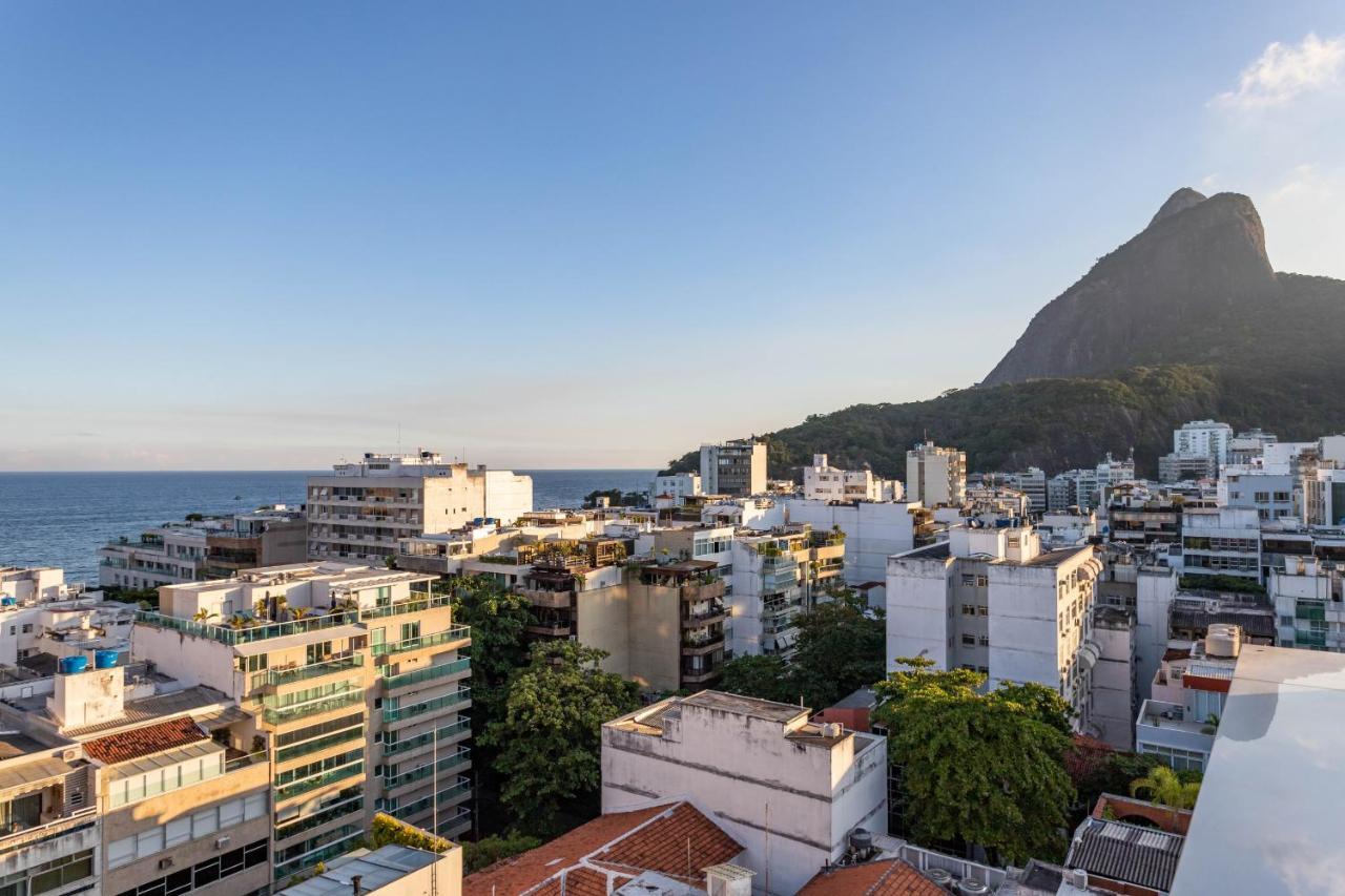 Belo No Leblon - Vista Para Morro 2 Irmaos - Guc6 Zn1 Rio de Janeiro Ngoại thất bức ảnh